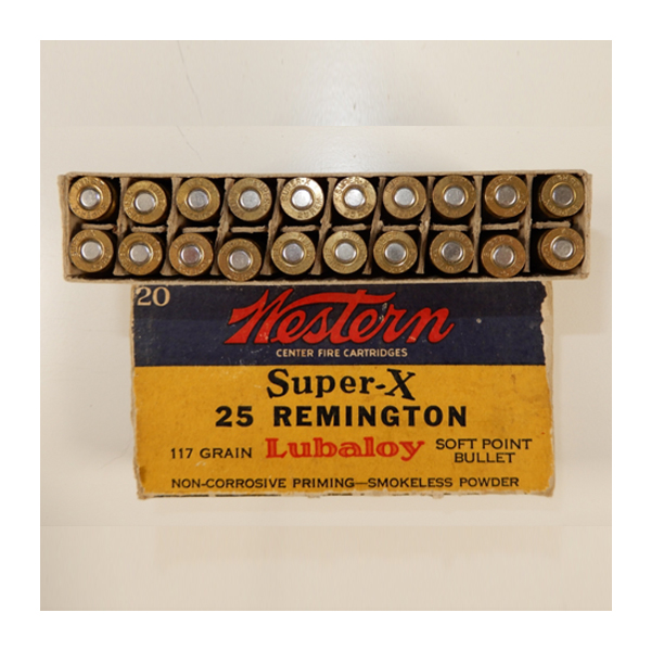 REMINGTON .25 - Western Super X 177 Grain Lubaloy Soft Point - 20 Round Box